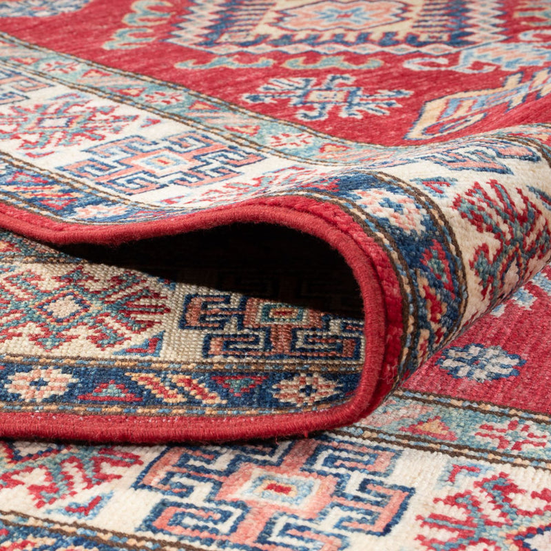 Loper Ziegler Tapijt - Kazak - 305 x 80 cm - rood