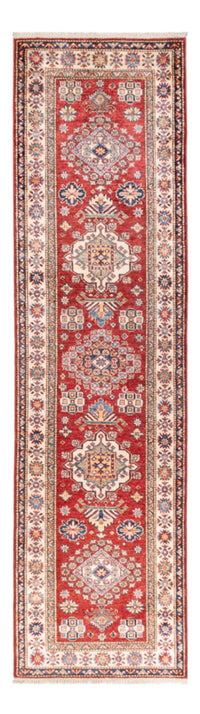 Loper Ziegler Tapijt - Kazak - 302 x 80 cm - rood