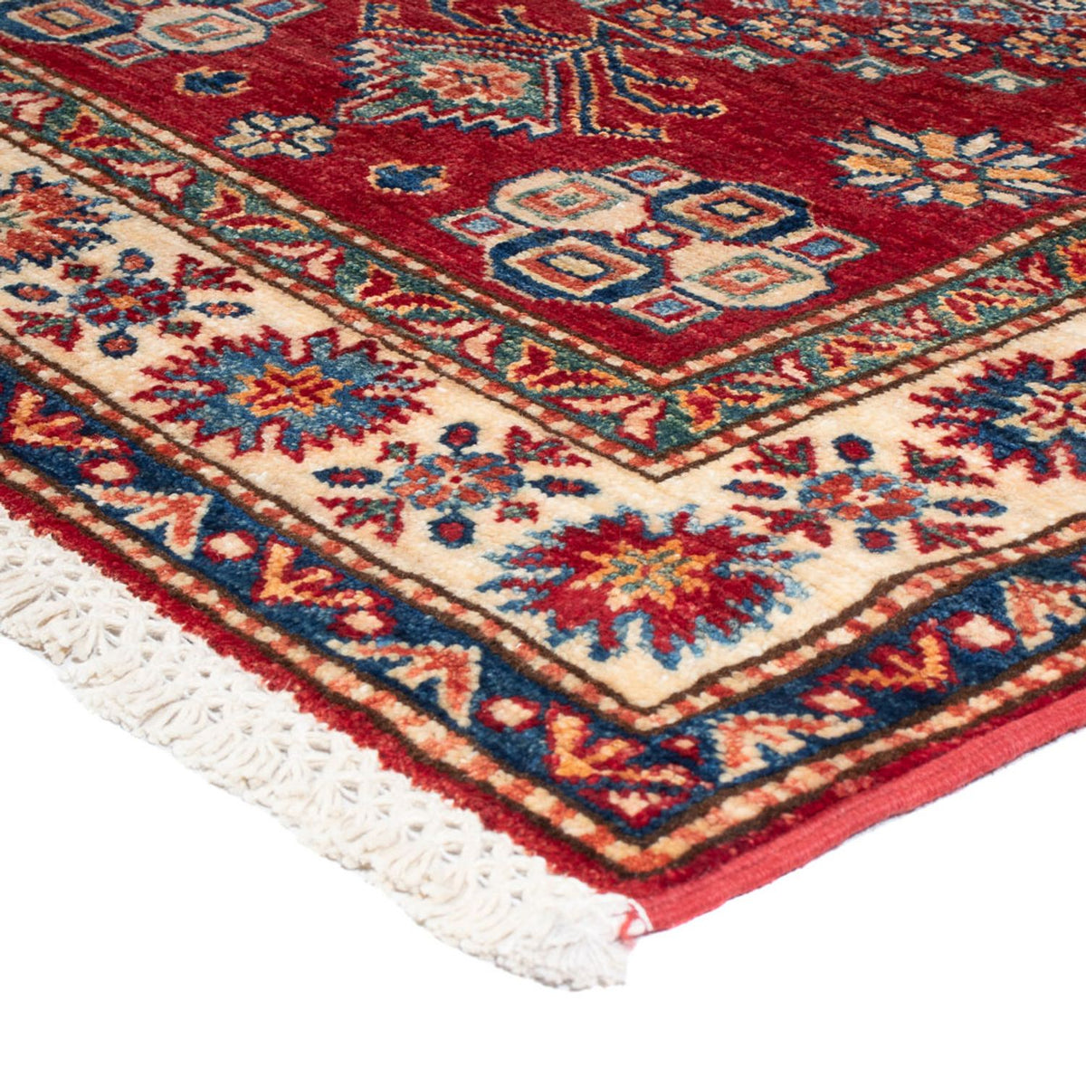 Loper Ziegler Tapijt - Kazak - 302 x 80 cm - rood