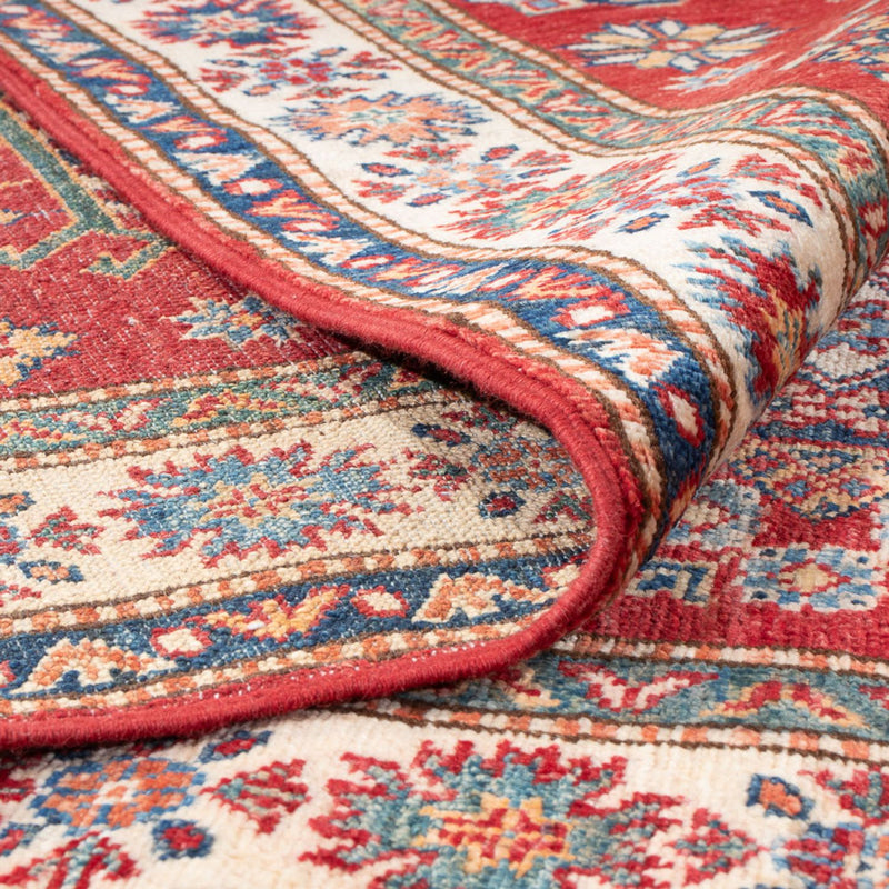 Loper Ziegler Tapijt - Kazak - 302 x 80 cm - rood