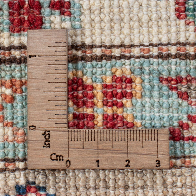 Loper Ziegler Tapijt - Kazak - 305 x 83 cm - lichtgrijs