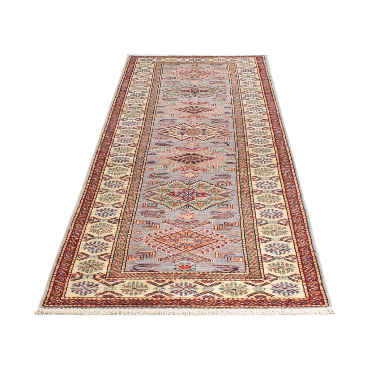 Loper Ziegler Tapijt - Kazak - 305 x 80 cm - lichtbruin
