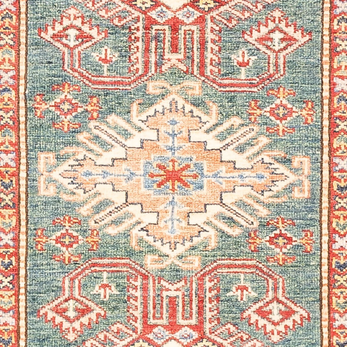 Loper Ziegler Tapijt - Kazak - 298 x 82 cm - veelkleurig