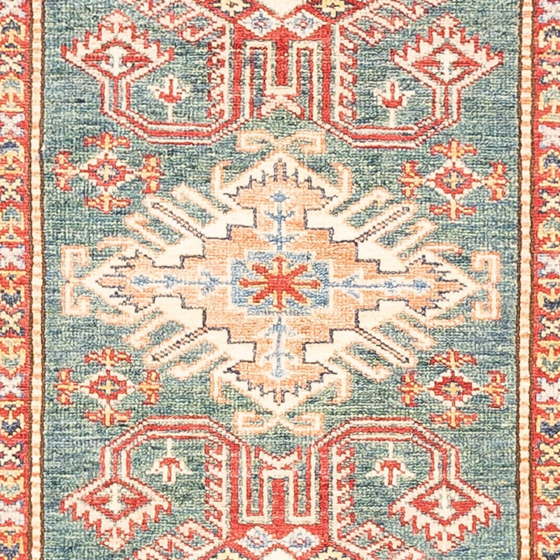Loper Ziegler Tapijt - Kazak - 298 x 82 cm - veelkleurig