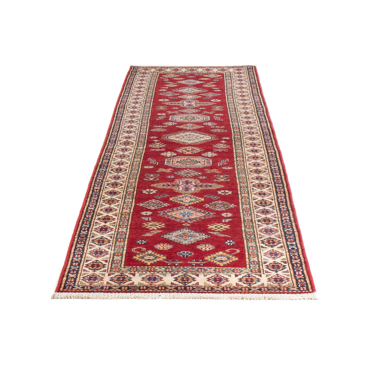 Loper Ziegler Tapijt - Kazak - 299 x 78 cm - rood