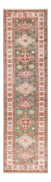 Loper Ziegler Tapijt - Kazak - 297 x 80 cm - groen