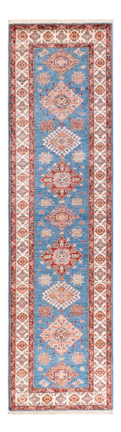 Loper Ziegler Tapijt - Kazak - 305 x 79 cm - blauw
