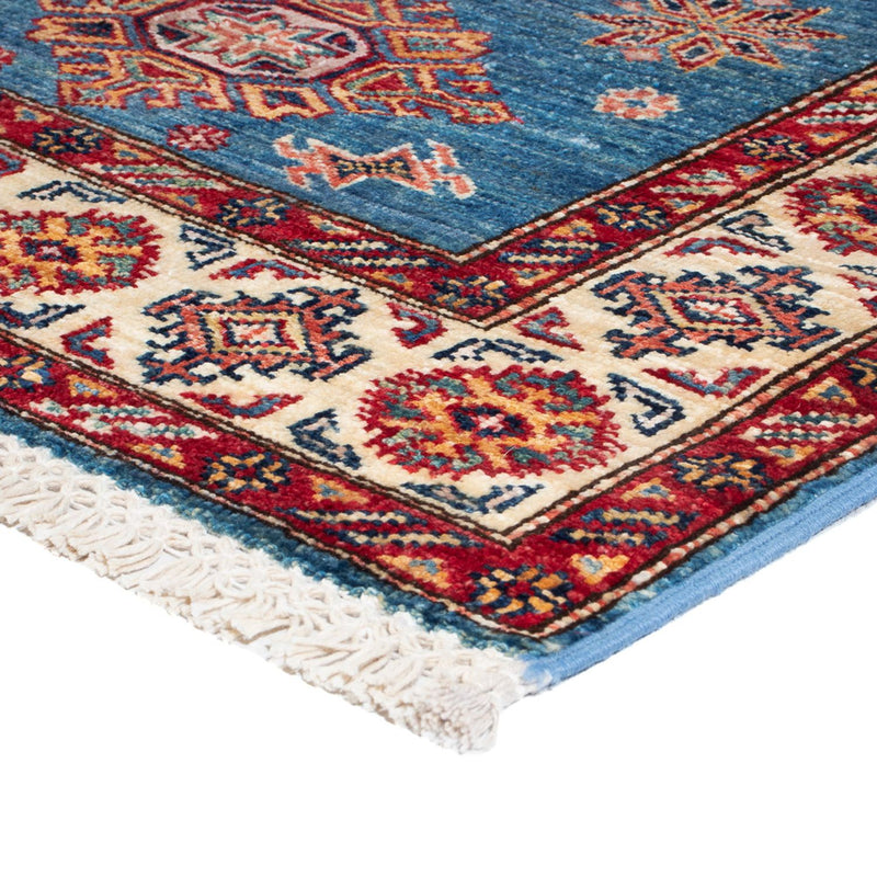 Loper Ziegler Tapijt - Kazak - 305 x 79 cm - blauw