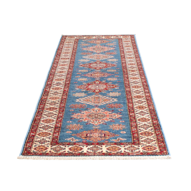 Loper Ziegler Tapijt - Kazak - 305 x 79 cm - blauw