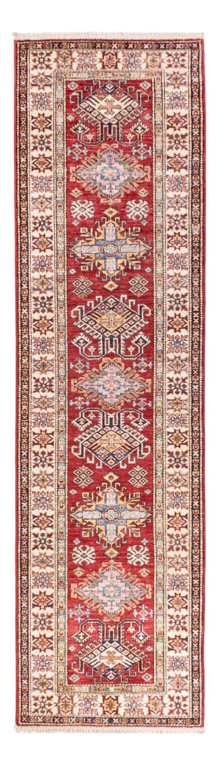 Loper Ziegler Tapijt - Kazak - 302 x 81 cm - rood
