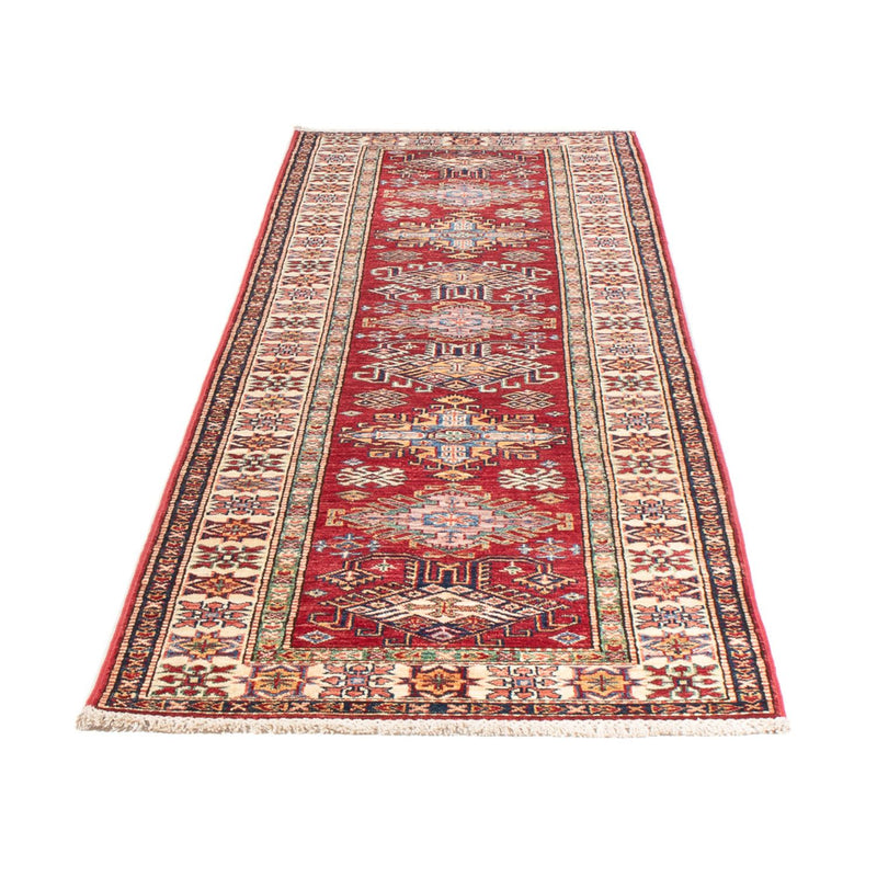 Loper Ziegler Tapijt - Kazak - 302 x 81 cm - rood