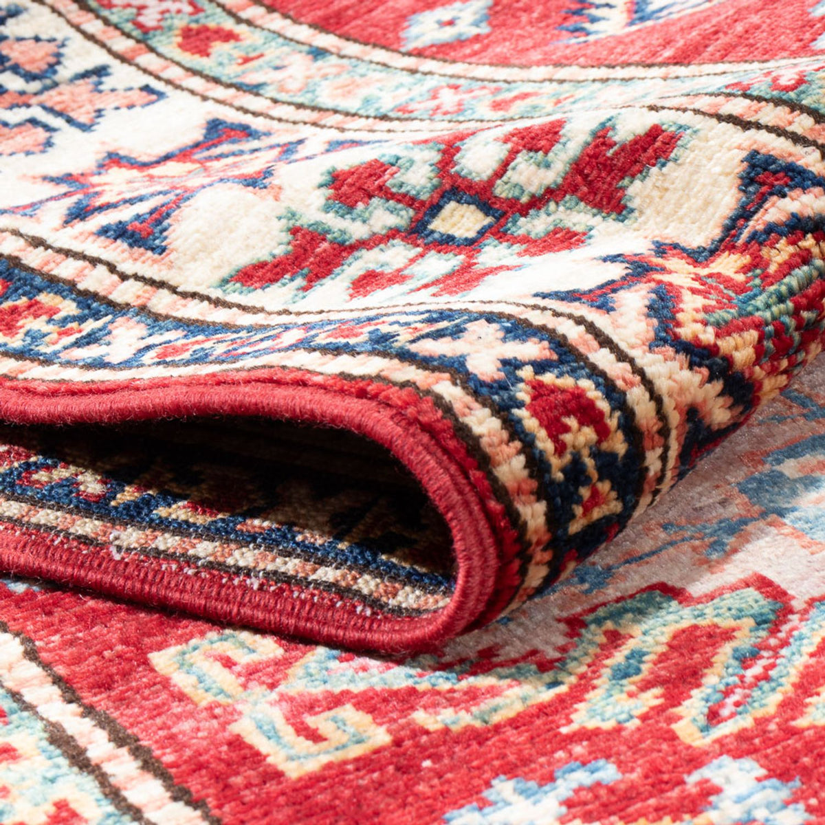 Loper Ziegler Tapijt - Kazak - 305 x 82 cm - rood