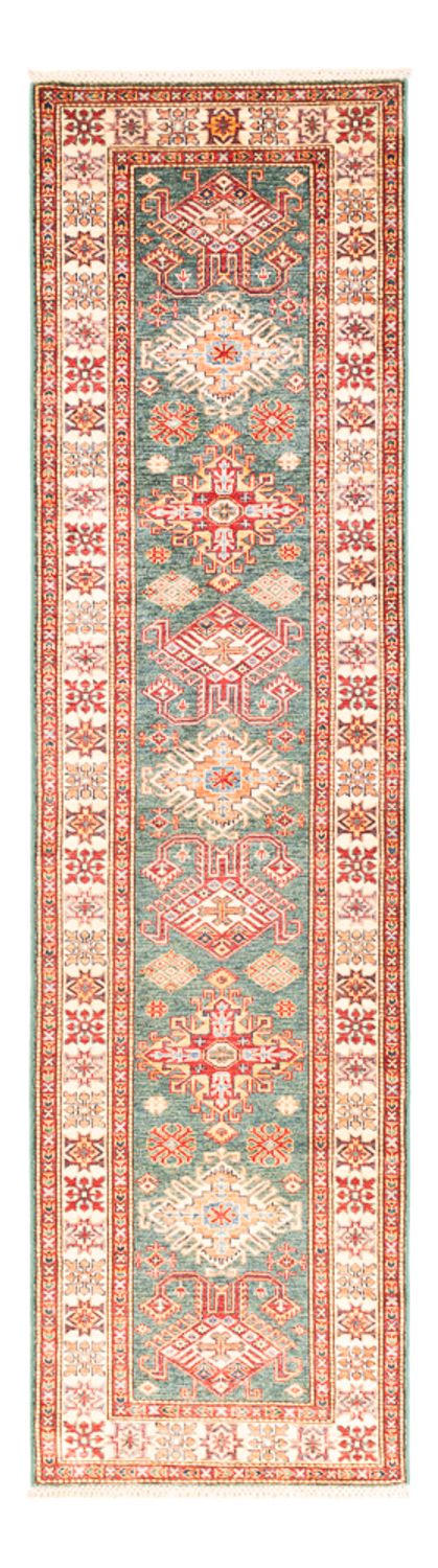 Loper Ziegler Tapijt - Kazak - 297 x 78 cm - groen