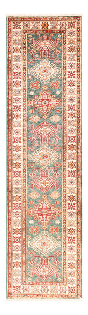 Loper Ziegler Tapijt - Kazak - 297 x 78 cm - groen