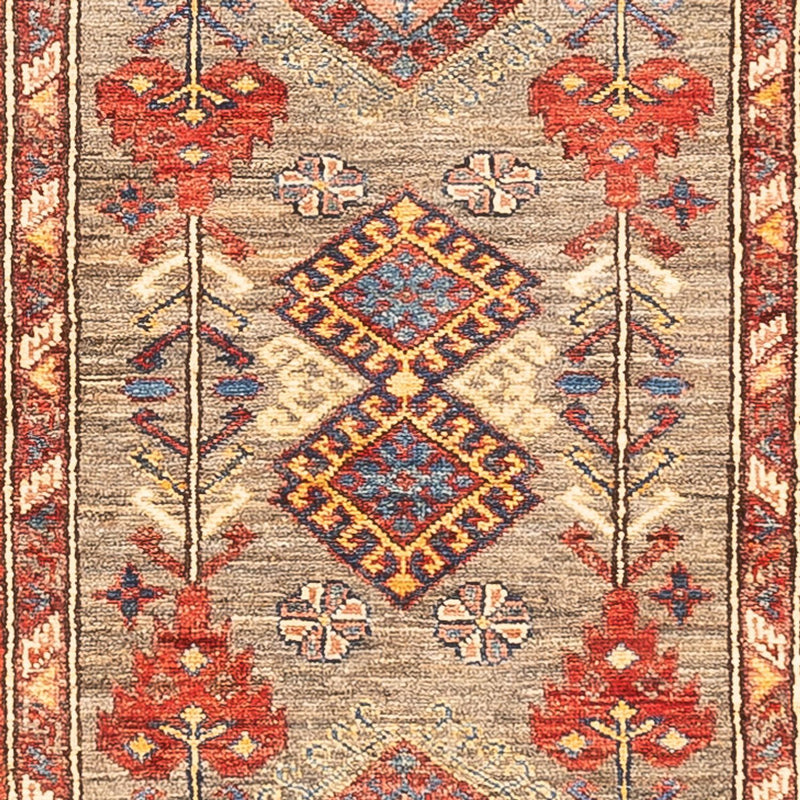Loper Ziegler Tapijt - Kazak - 319 x 77 cm - veelkleurig