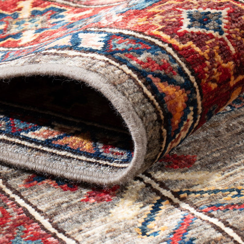 Loper Ziegler Tapijt - Kazak - 317 x 78 cm - veelkleurig