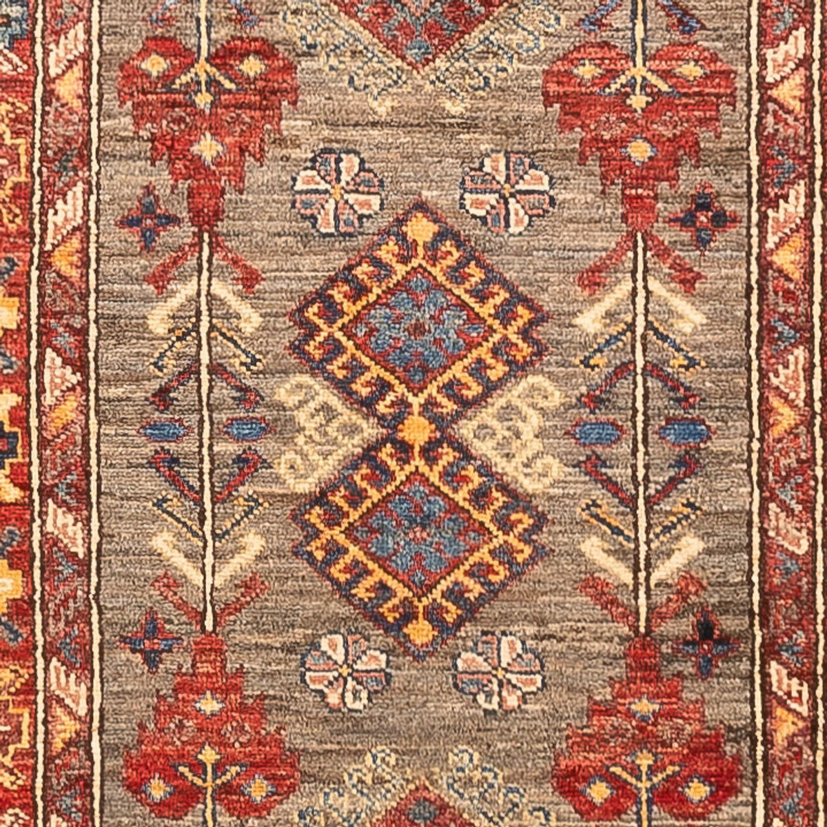 Loper Ziegler Tapijt - Kazak - 318 x 76 cm - veelkleurig
