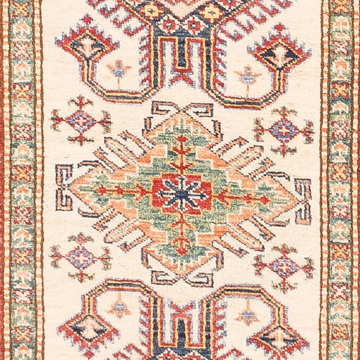 Loper Ziegler Tapijt - Kazak - 305 x 81 cm - beige