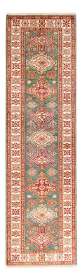 Loper Ziegler Tapijt - Kazak - 298 x 81 cm - groen