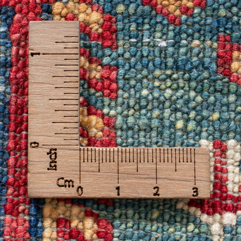 Loper Ziegler Tapijt - Kazak - 298 x 81 cm - groen