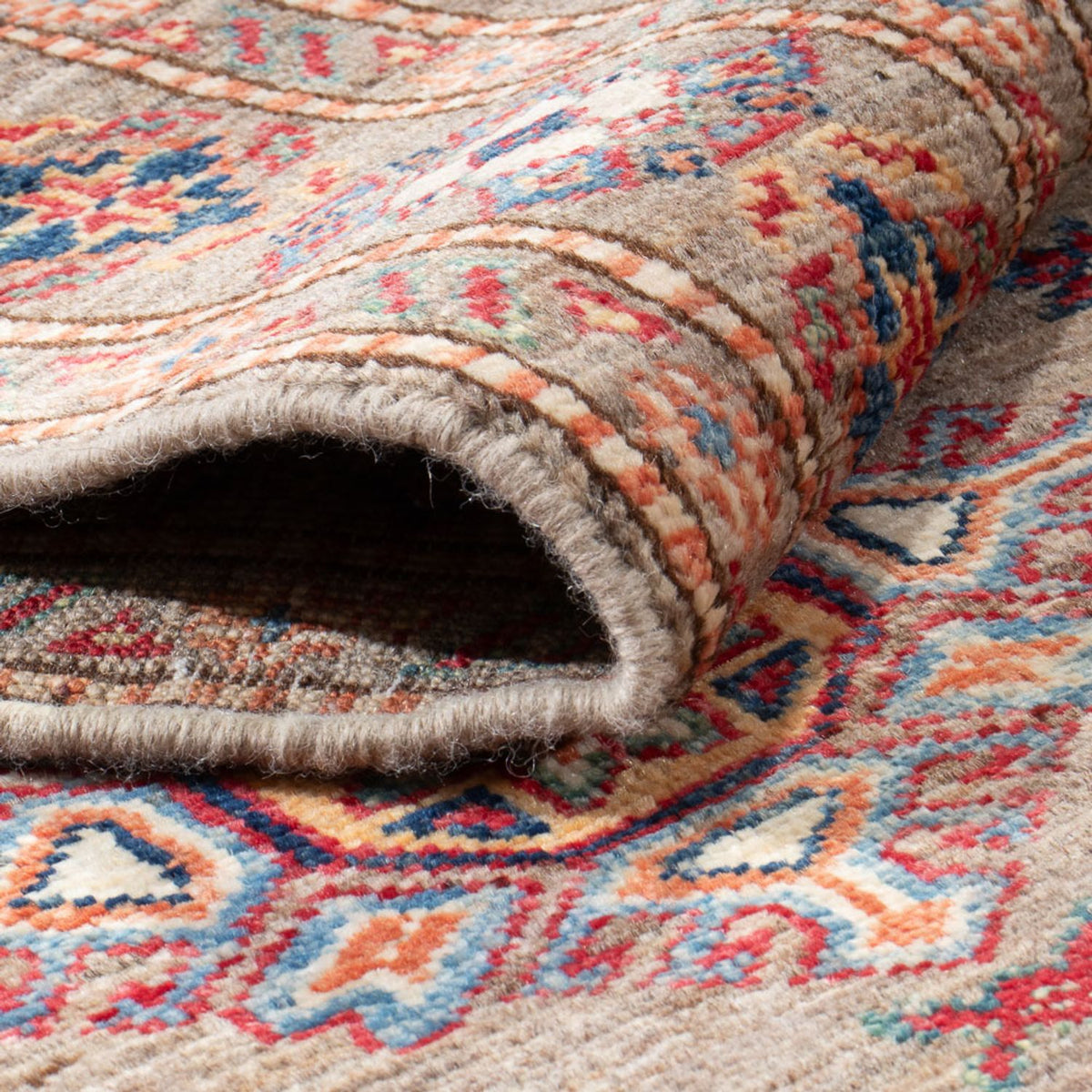 Loper Ziegler Tapijt - Kazak - 293 x 76 cm - donker beige