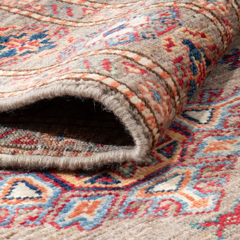 Loper Ziegler Tapijt - Kazak - 293 x 76 cm - donker beige