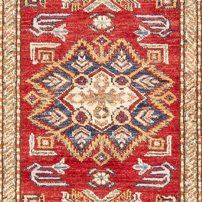 Loper Ziegler Tapijt - Kazak - 293 x 81 cm - rood