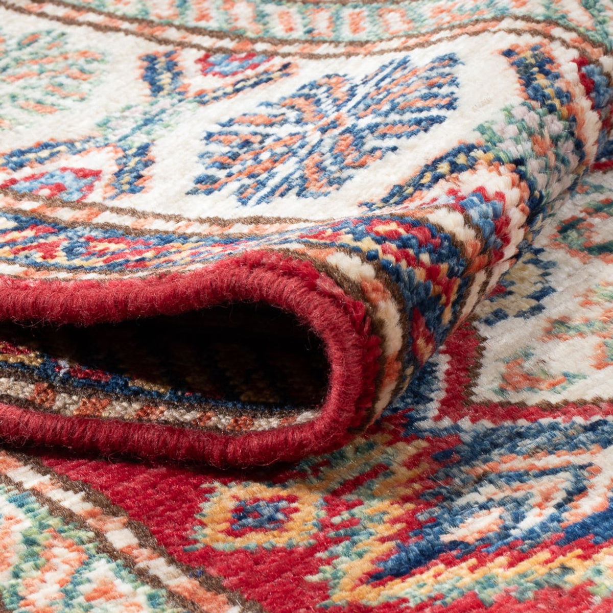 Loper Ziegler Tapijt - Kazak - 293 x 81 cm - rood