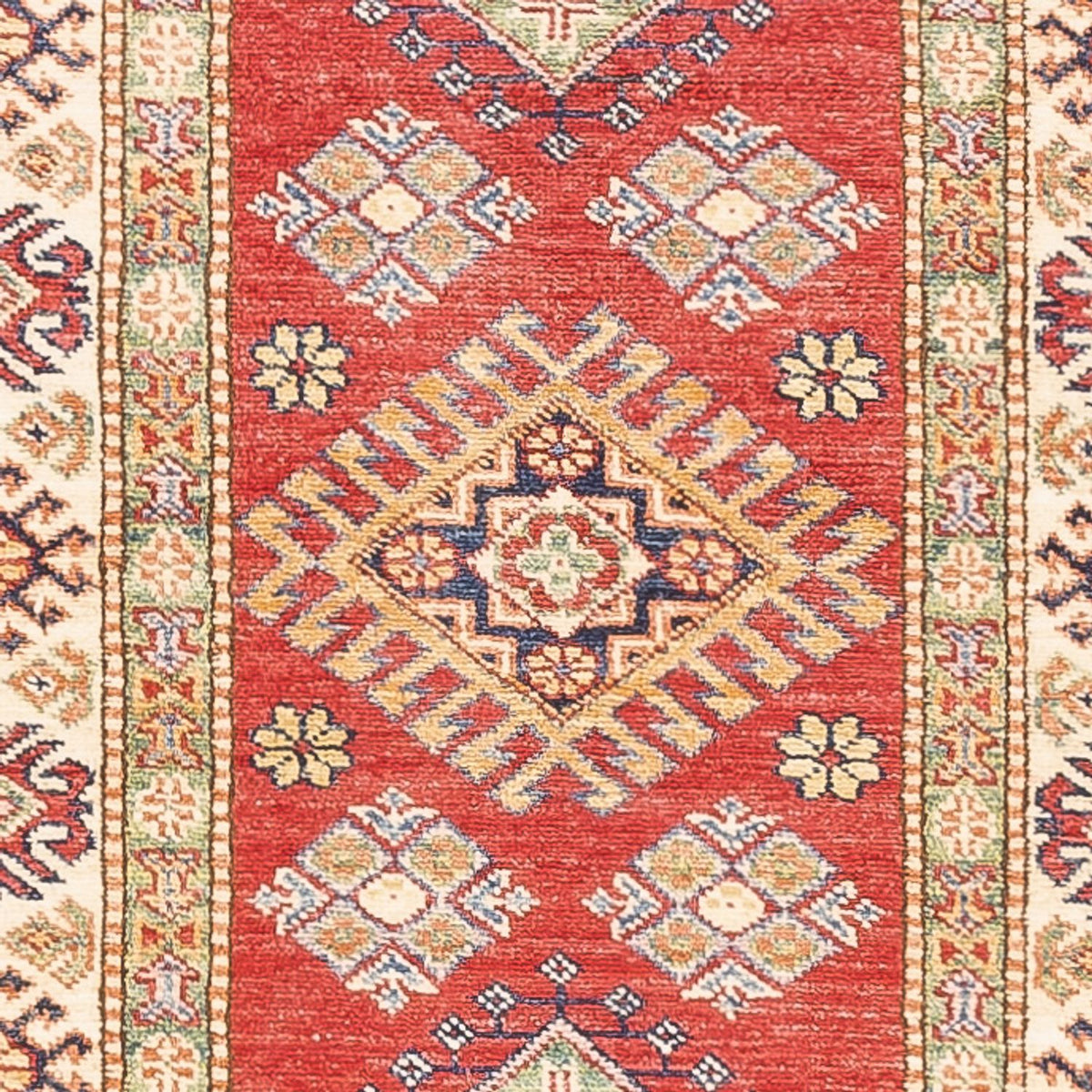 Loper Ziegler Tapijt - Kazak - 305 x 77 cm - rood