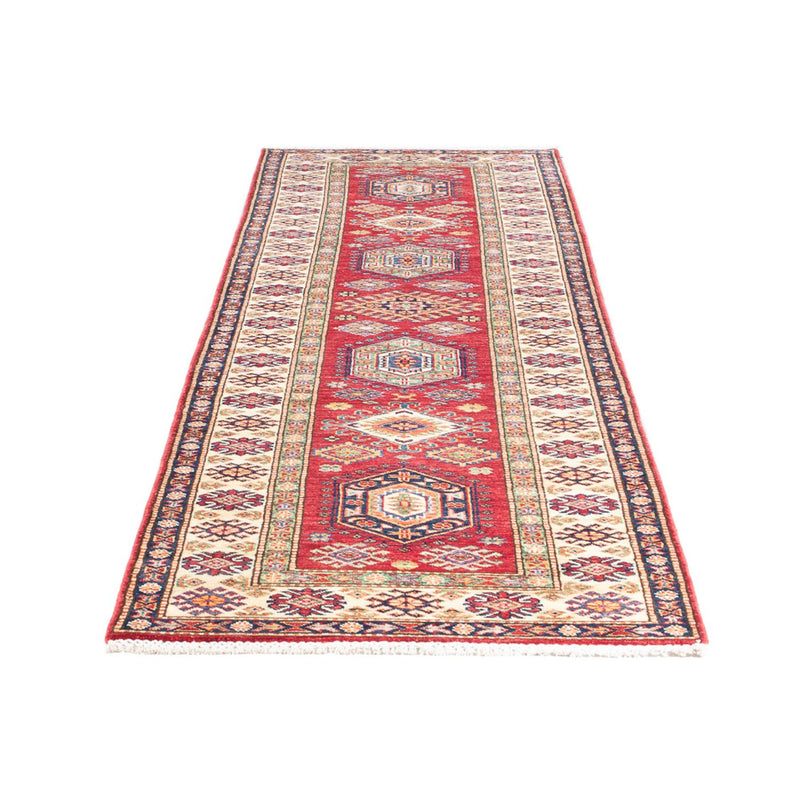 Loper Ziegler Tapijt - Kazak - 305 x 77 cm - rood