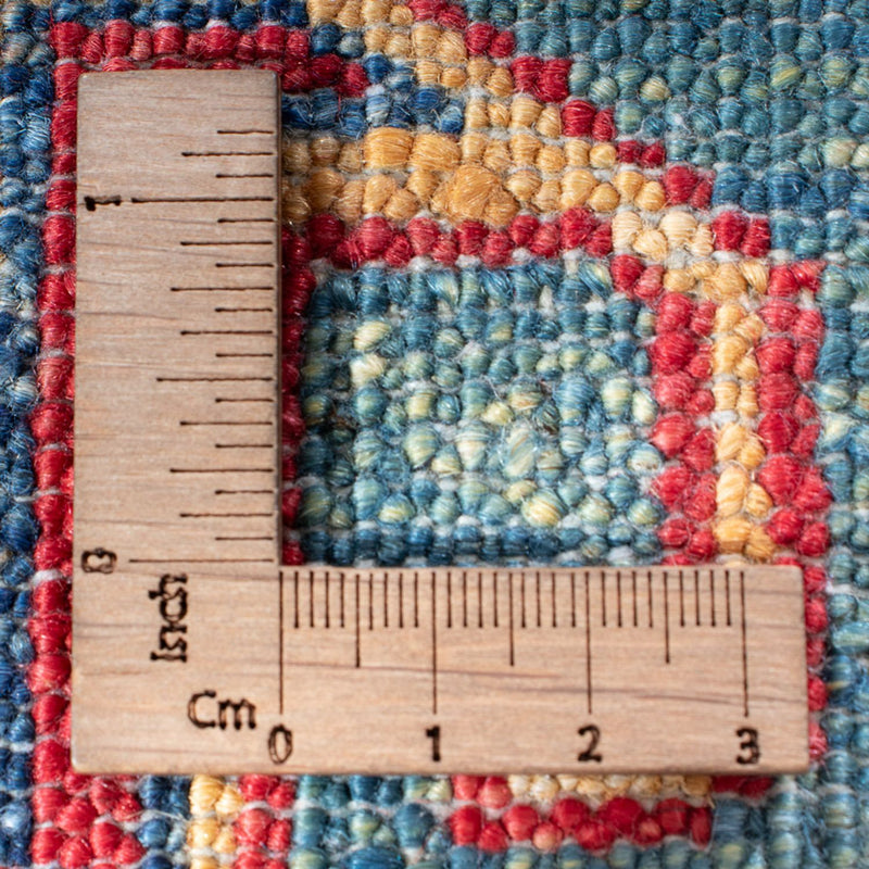 Loper Ziegler Tapijt - Kazak - 298 x 79 cm - groen