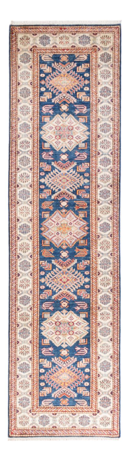 Loper Ziegler Tapijt - Kazak - 299 x 84 cm - blauw