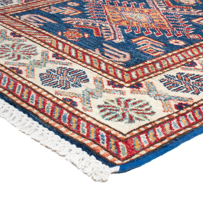 Loper Ziegler Tapijt - Kazak - 299 x 84 cm - blauw