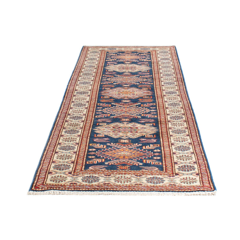 Loper Ziegler Tapijt - Kazak - 299 x 84 cm - blauw