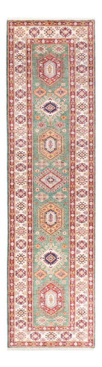 Loper Ziegler Tapijt - Kazak - 310 x 83 cm - groen