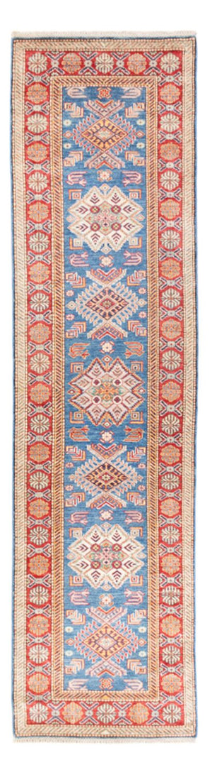 Loper Ziegler Tapijt - Kazak - 306 x 79 cm - blauw