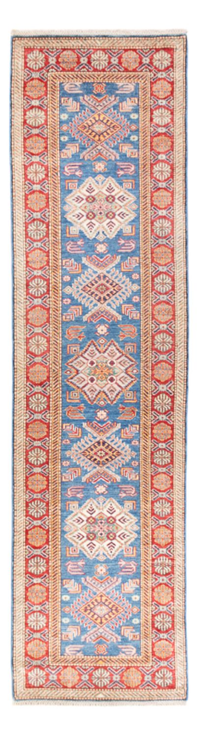 Loper Ziegler Tapijt - Kazak - 306 x 79 cm - blauw