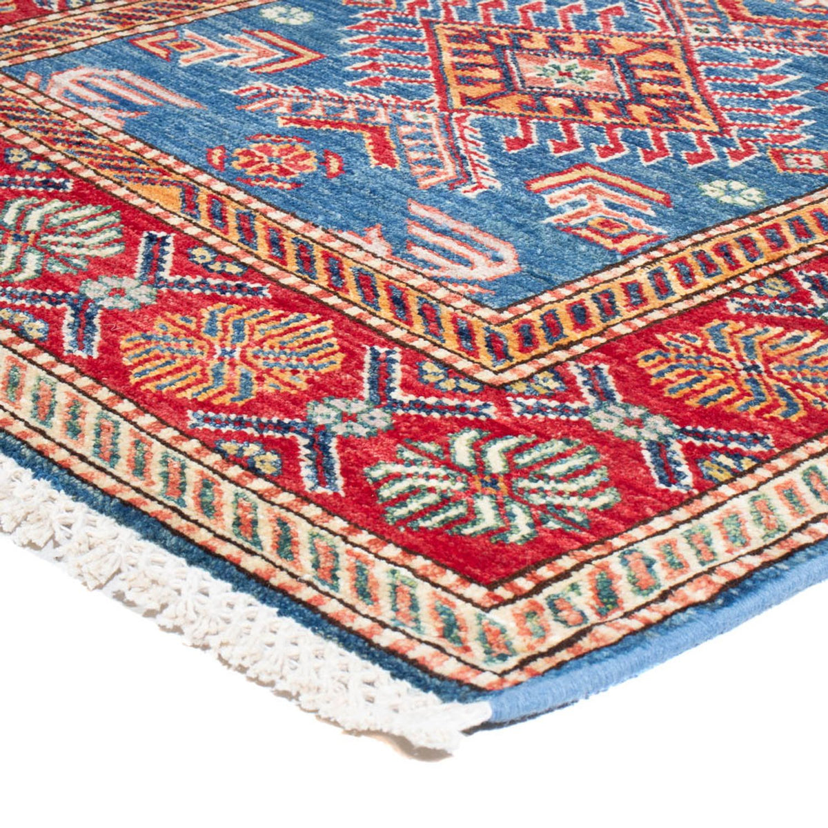 Loper Ziegler Tapijt - Kazak - 306 x 79 cm - blauw