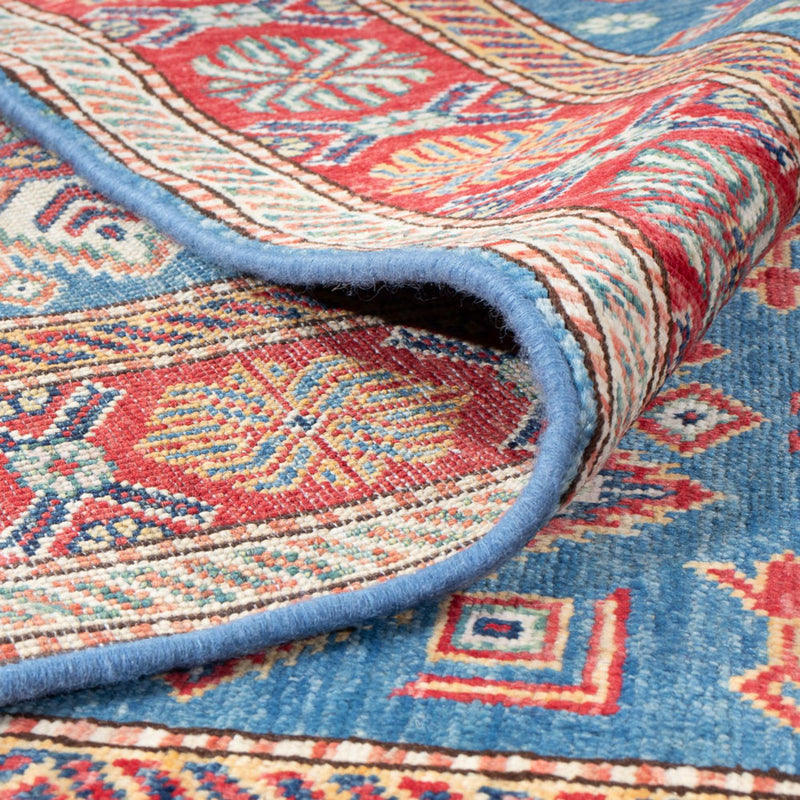 Loper Ziegler Tapijt - Kazak - 306 x 79 cm - blauw