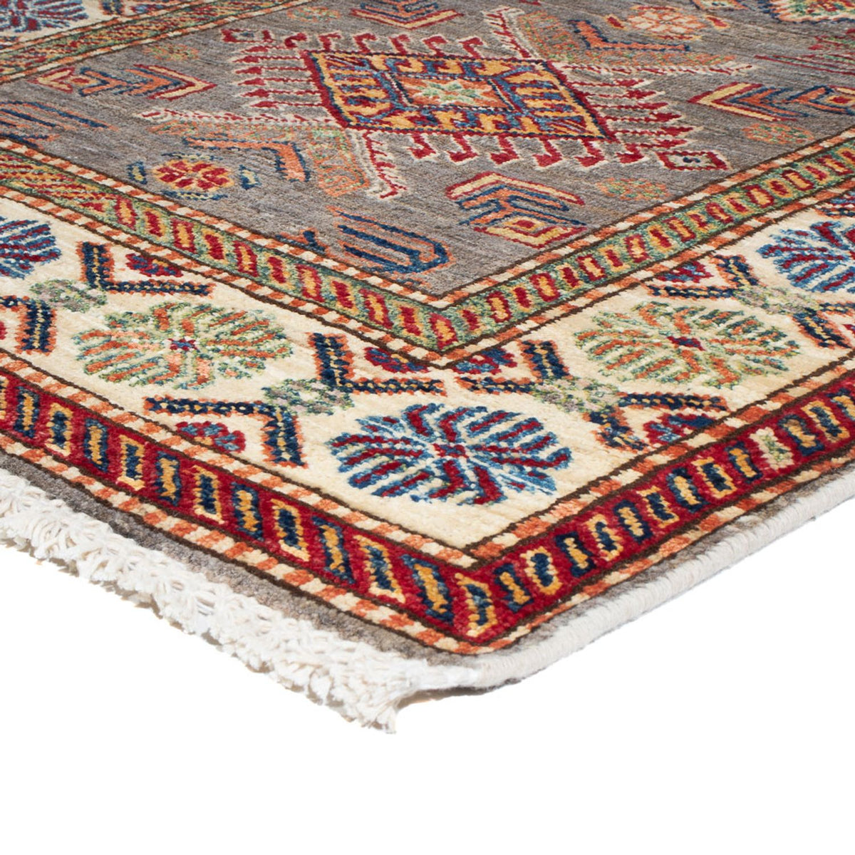 Loper Ziegler Tapijt - Kazak - 293 x 83 cm - donker beige