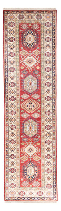 Loper Ziegler Tapijt - Kazak - 303 x 79 cm - rood