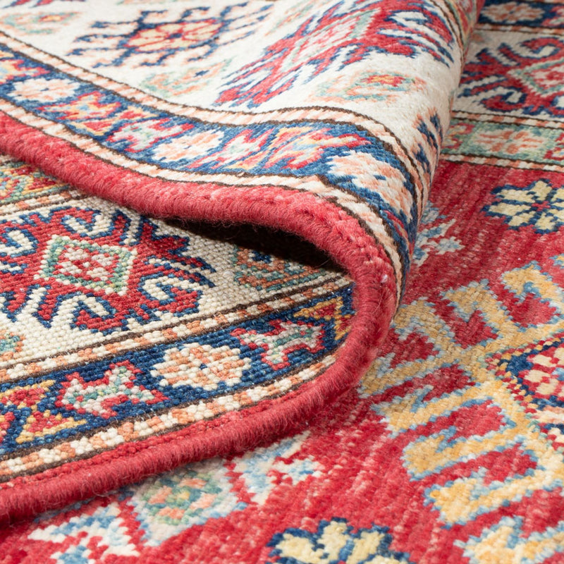 Loper Ziegler Tapijt - Kazak - 303 x 79 cm - rood