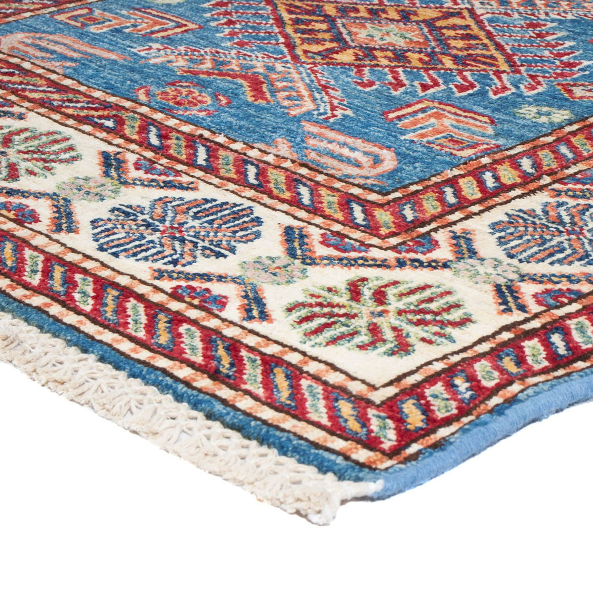 Loper Ziegler Tapijt - Kazak - 290 x 82 cm - blauw