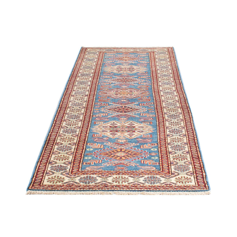 Loper Ziegler Tapijt - Kazak - 290 x 82 cm - blauw