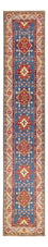 Loper Ziegler Tapijt - Kazak - 403 x 78 cm - donkerblauw