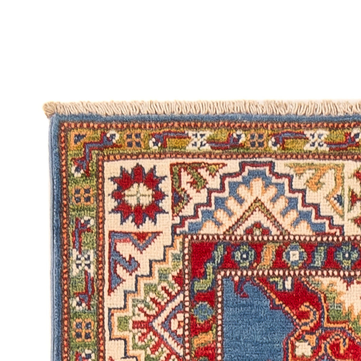 Loper Ziegler Tapijt - Kazak - 403 x 78 cm - donkerblauw