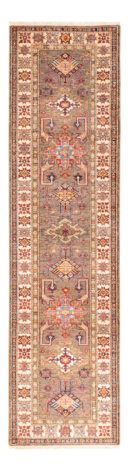 Loper Ziegler Tapijt - Kazak - 305 x 79 cm - donker beige