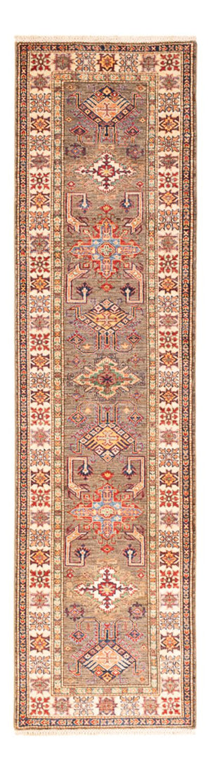 Loper Ziegler Tapijt - Kazak - 305 x 79 cm - donker beige