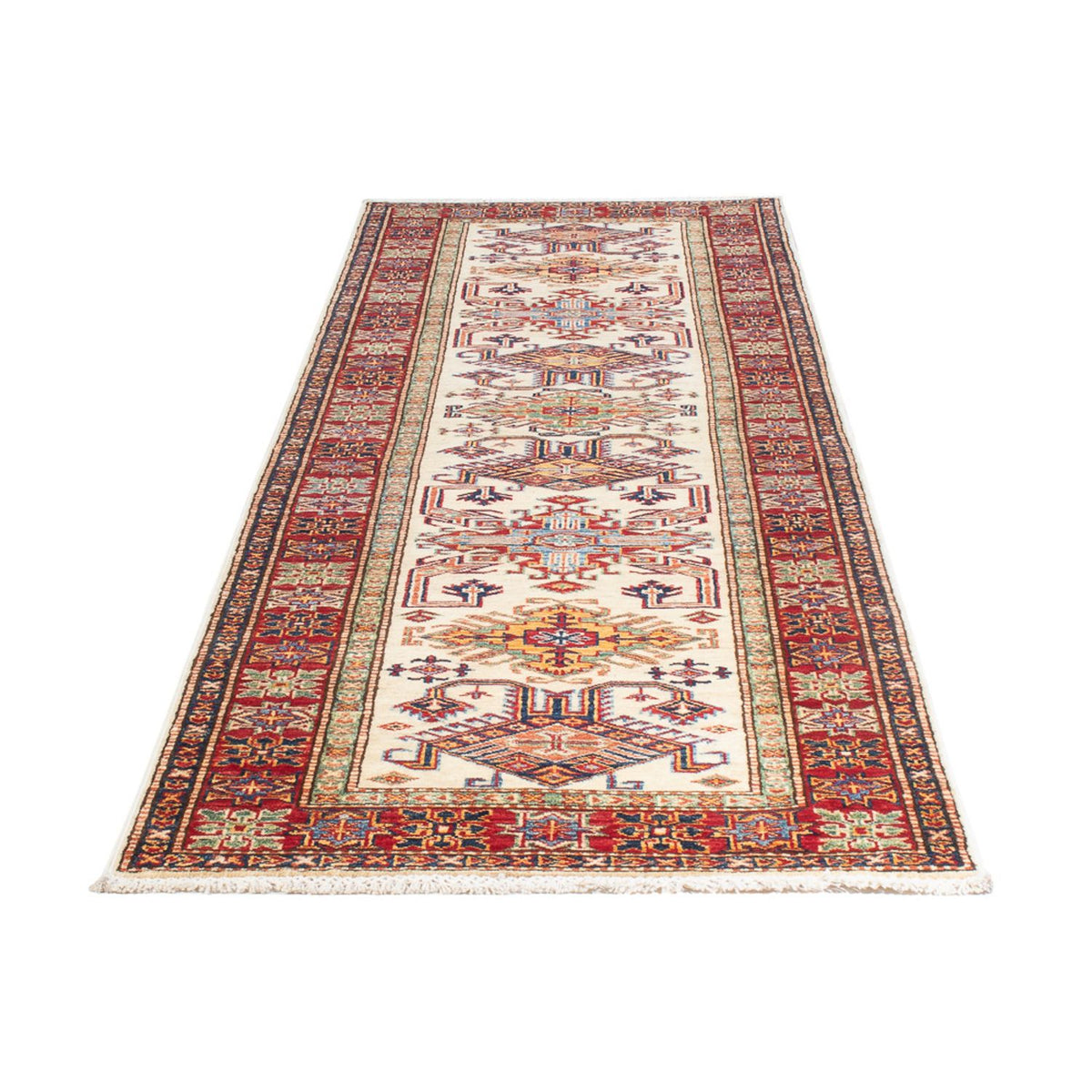 Loper Ziegler Tapijt - Kazak - 293 x 78 cm - beige