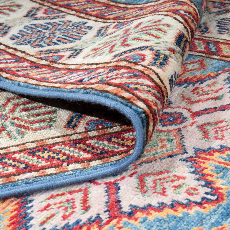 Loper Ziegler Tapijt - Kazak - 294 x 83 cm - blauw